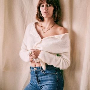 ✨Sézane Gaspard Jumper in Ecru✨